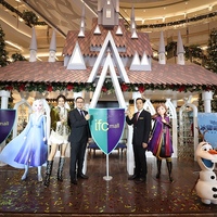 上海ifc商场 与钟嘉欣一起乐享《冰雪奇缘2》圣诞之旅