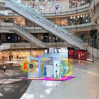 上海ifc商场 鎏光溢彩万花筒艺术展