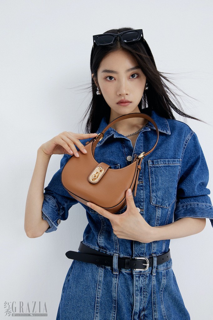 DISSONA 2023春季月光273系列小号棕色腋下包.jpg