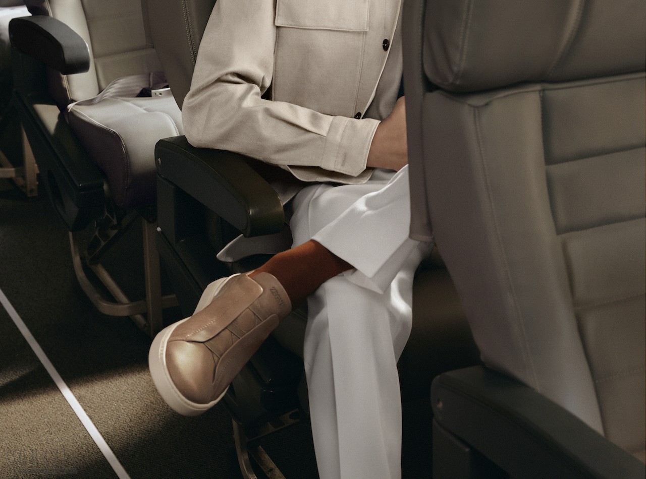 杰尼亚全球代言人吴磊倾情演绎2024夏季系列及全新Triple Stitch SECONDSKIN奢华休闲鞋（3）.jpg