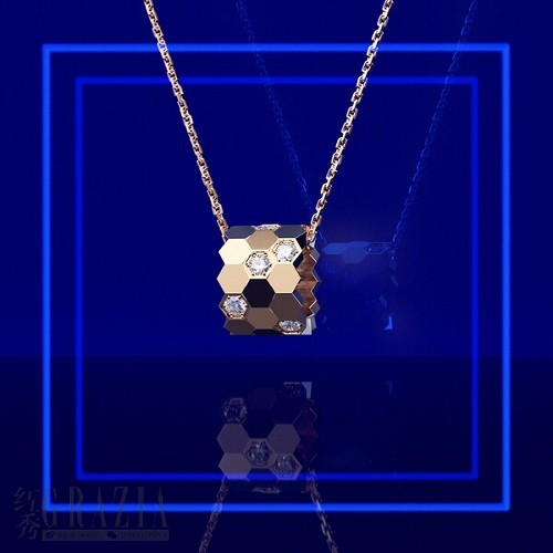 olcme20240425122435.jpg CHAUMET Bee My Love 爱·巢系列玫瑰金镶钻项链 085156(现时参考价¥ 26,200).jpg